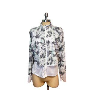 Spyder Active Womens Medium Full-Zip Long Sleeve Jacket Abstract Print